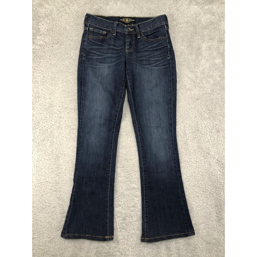Lucky Brand Jeans Womens 0 (28x28) Blue Charlie Baby Boot Denim Low Rise
